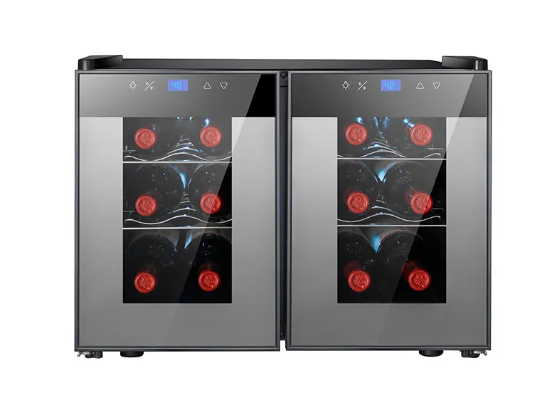 Thermoelectric Dual Zone Wine Cooler CW-40FDT